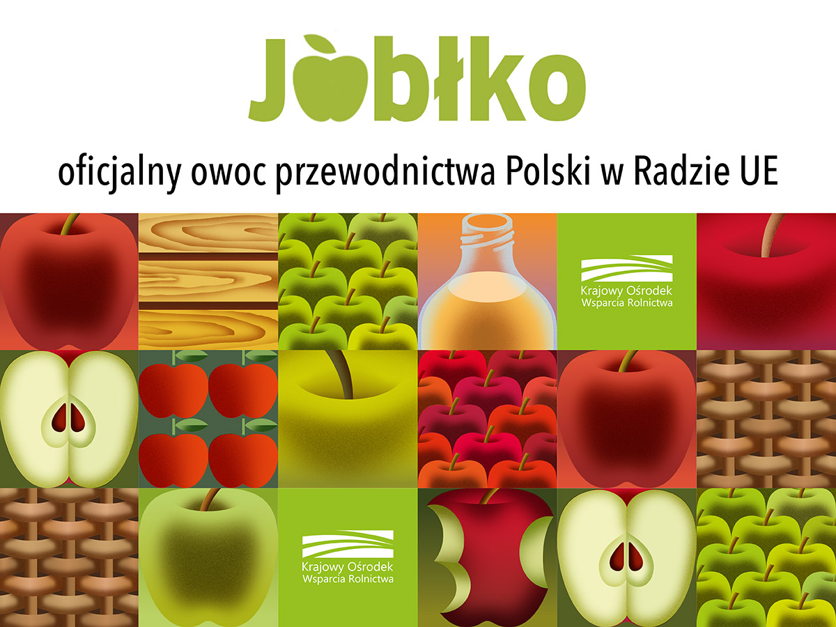 Jabłko – oficjalny owoc przewodnictwa Polski w Radzie UE