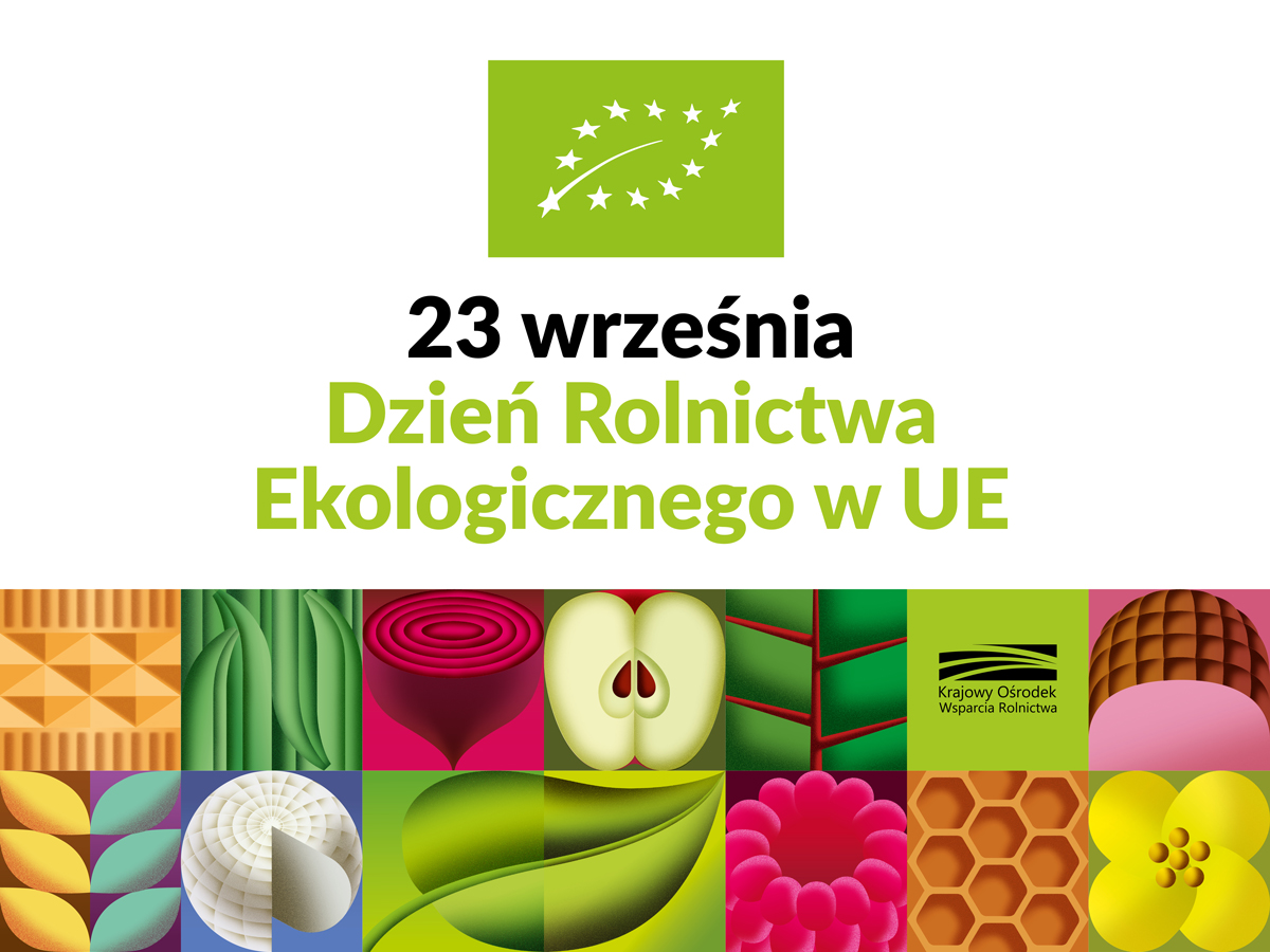 23 września Dzień Rolnictwa Ekologicznego
