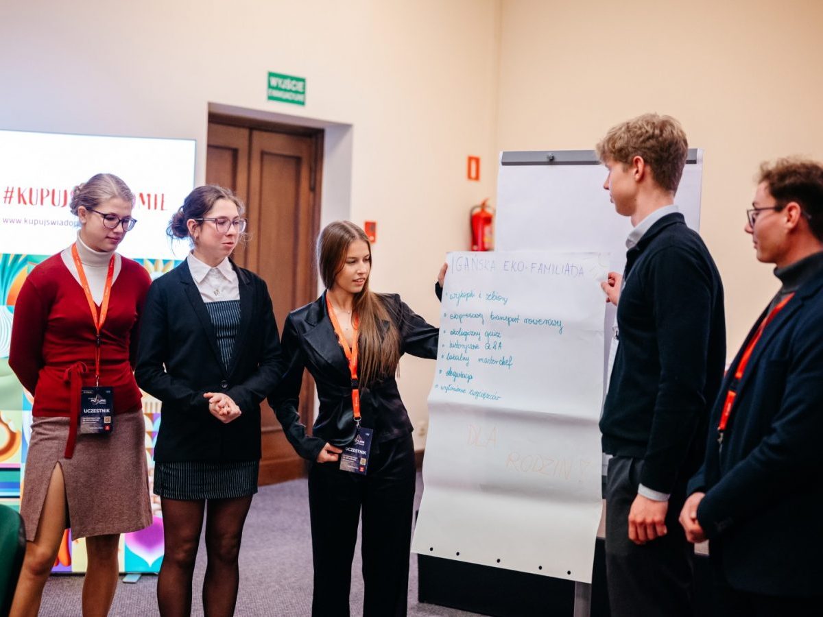 Z przekazem #KupujŚwiadomie do młodego pokolenia