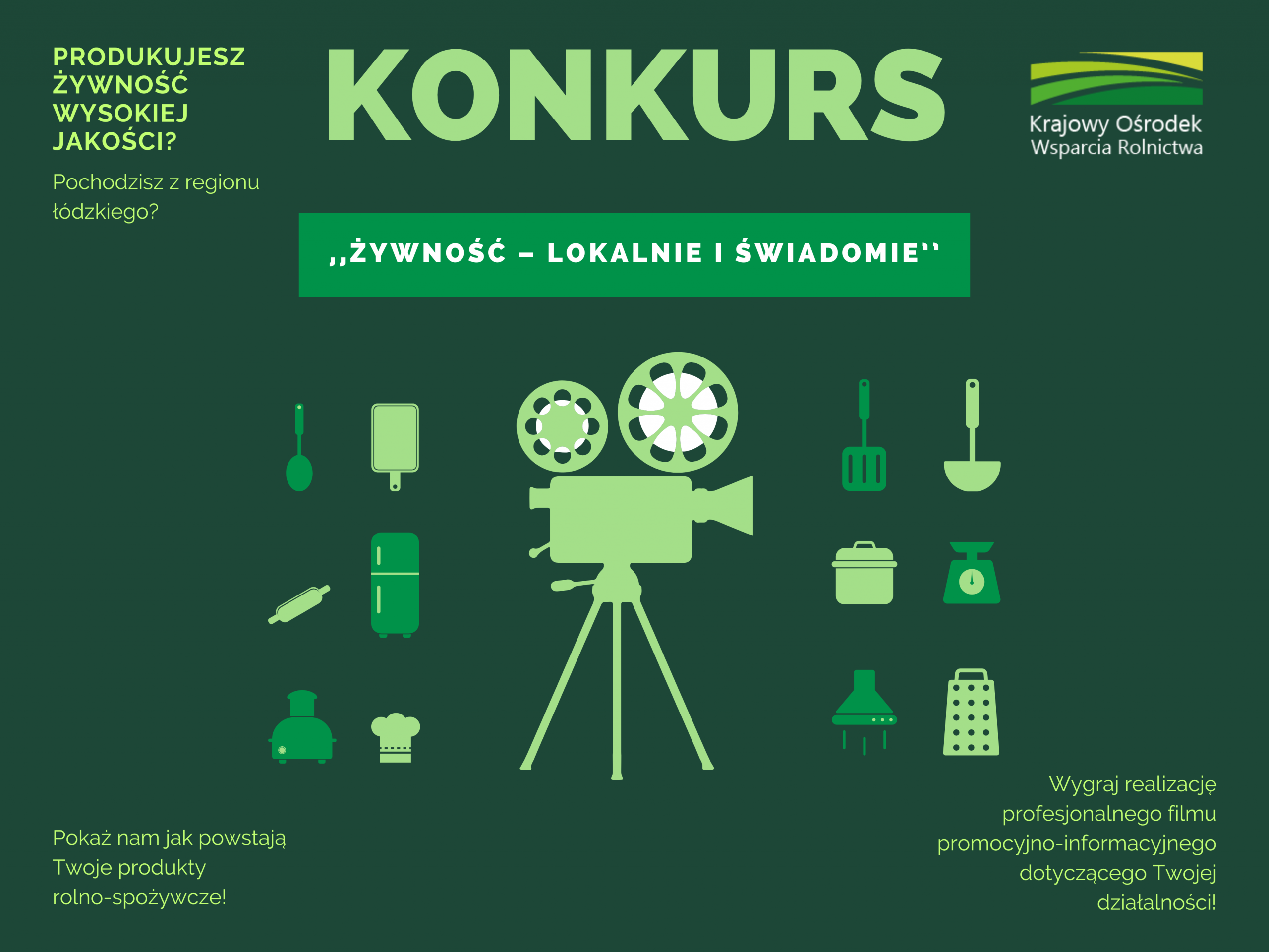 Konkurs „Żywność – lokalnie i świadomie”