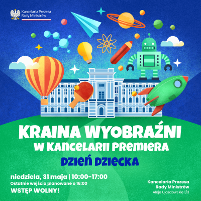 Dzień Dziecka w KPRM – zapraszamy na piknik!