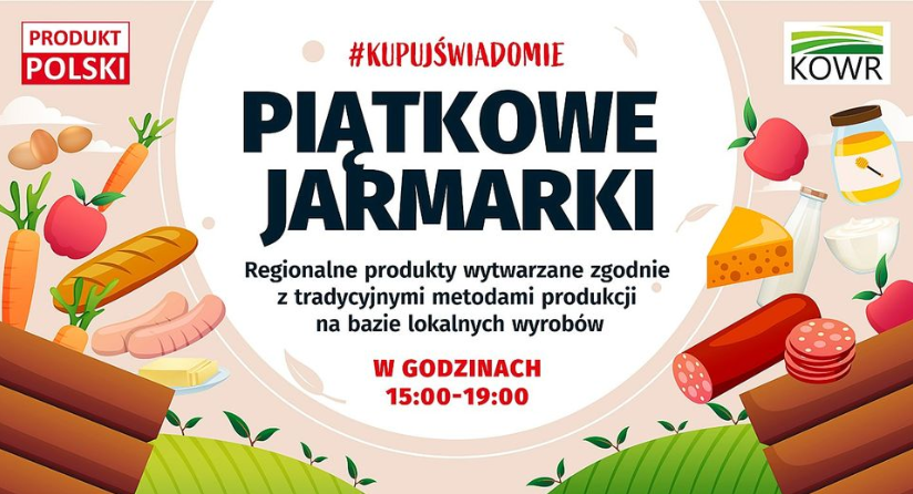 Piątkowe Jarmarki #KupujŚwiadomie w Sarbinowie