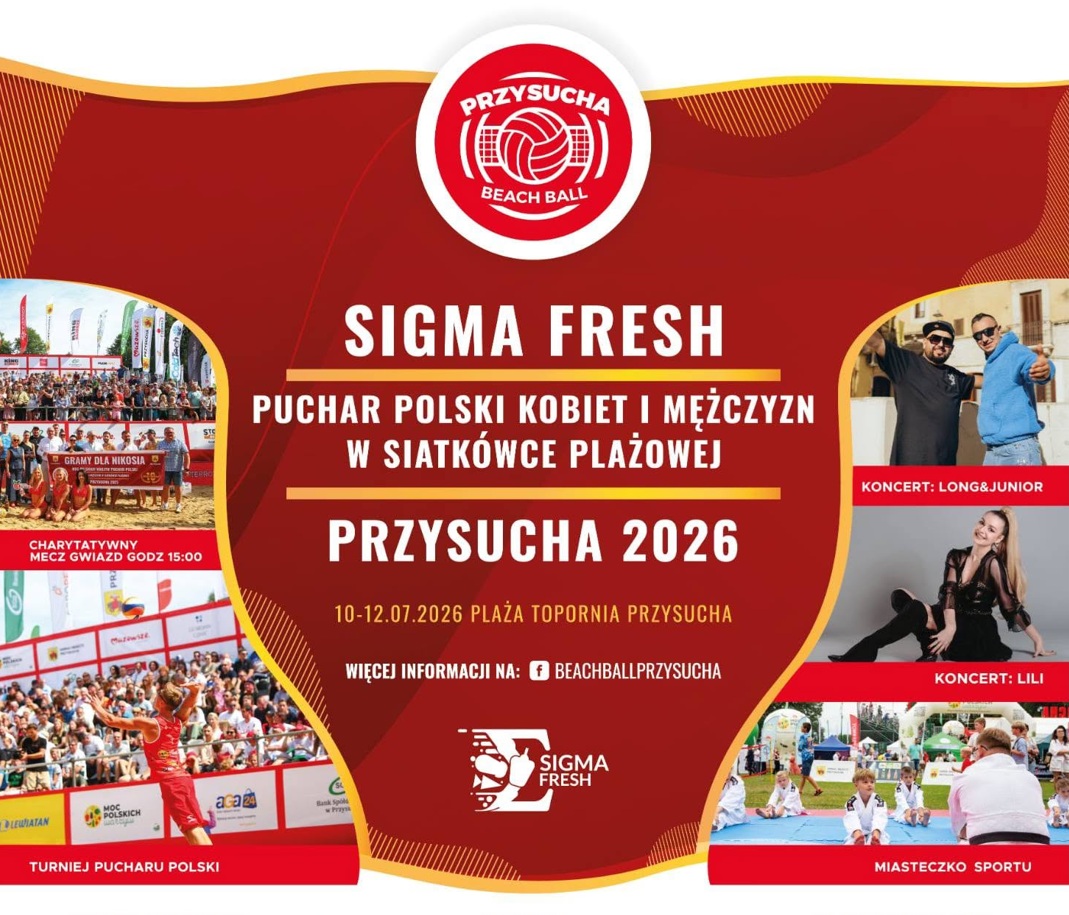 Puchar Polski Kobiet i Mężczyzn w Siatkówce Plażowej –Przysucha 2026